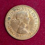 New Zealand 1/2 Penny - Elizabeth II 1961 Coin
