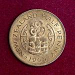 New Zealand 1/2 Penny - Elizabeth II 1965 Coin
