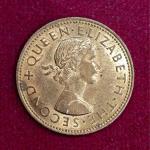 New Zealand 1/2 Penny - Elizabeth II 1965 Coin