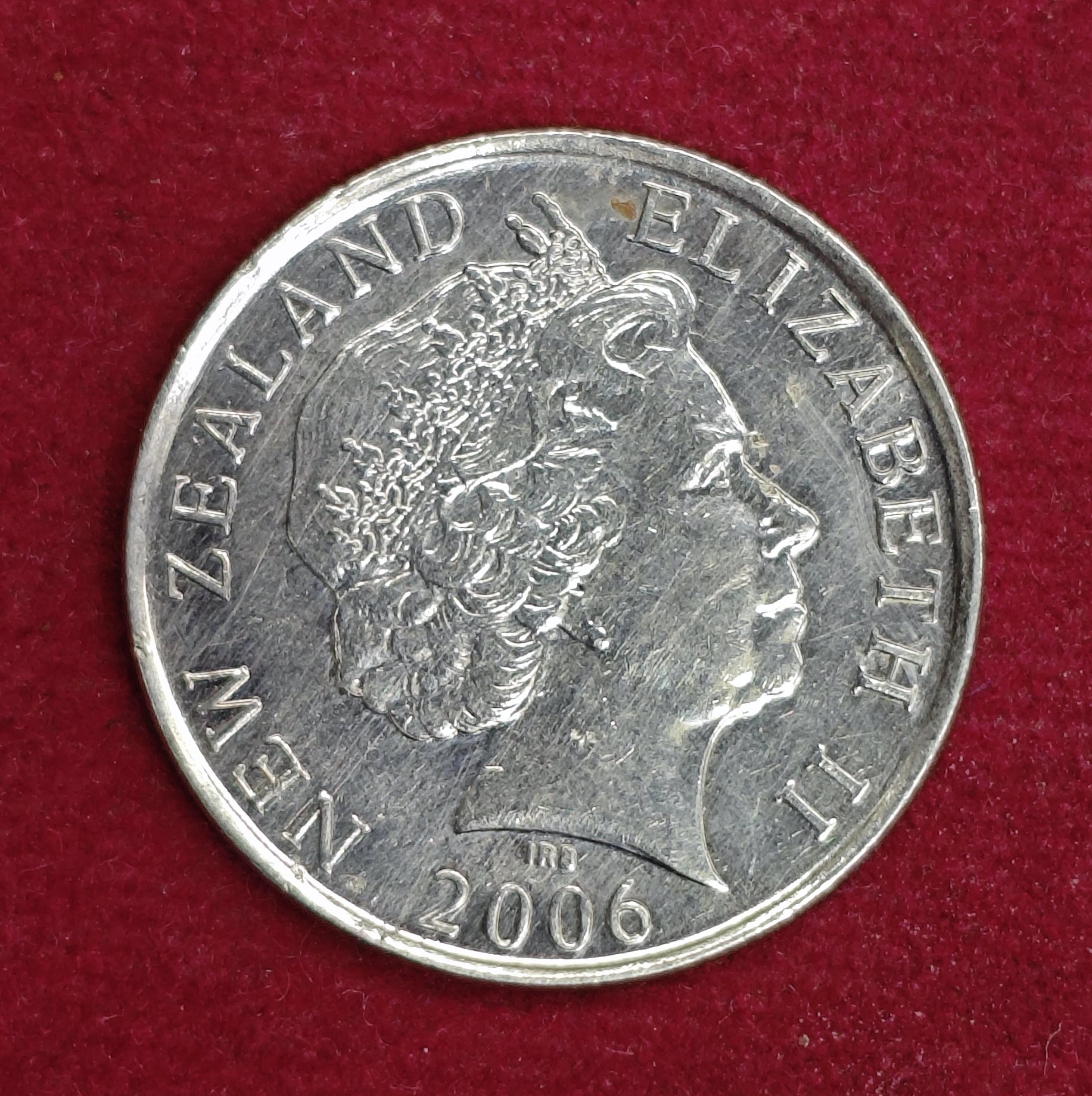 New Zealand 50 Cents - Elizabeth II 2006 Coin