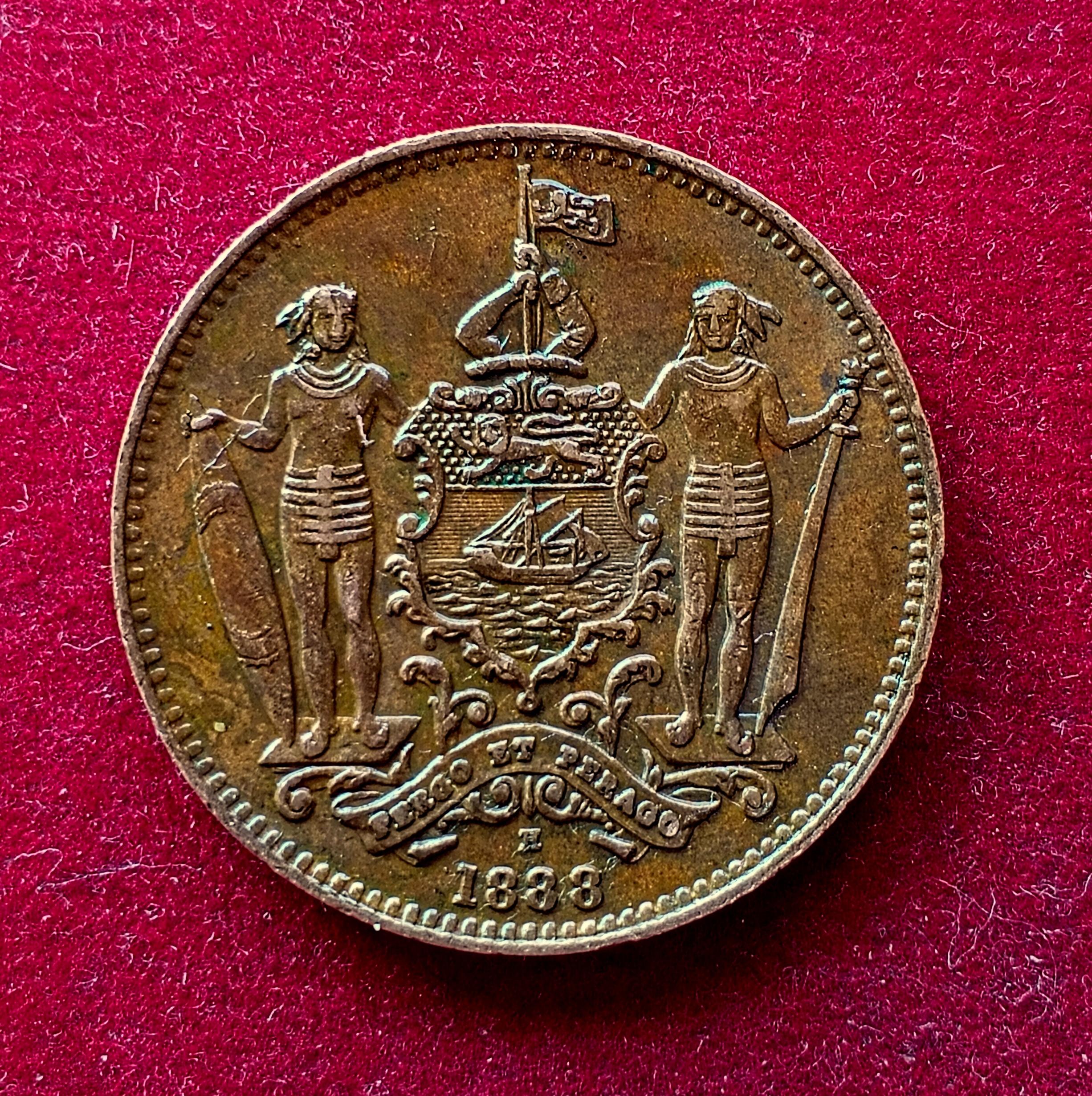 North Borneo (Malaysia) 1 Cent 1888 Coin