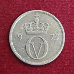Norway 10 Ore 1975 Coin