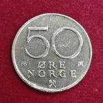 Norway 50 ore 1978 Coin