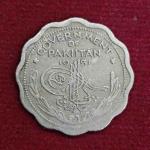Pakistan 1 Anna 1951 Coin