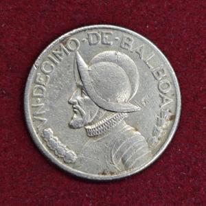 Panama 1/10 Balboa 1983 Coin