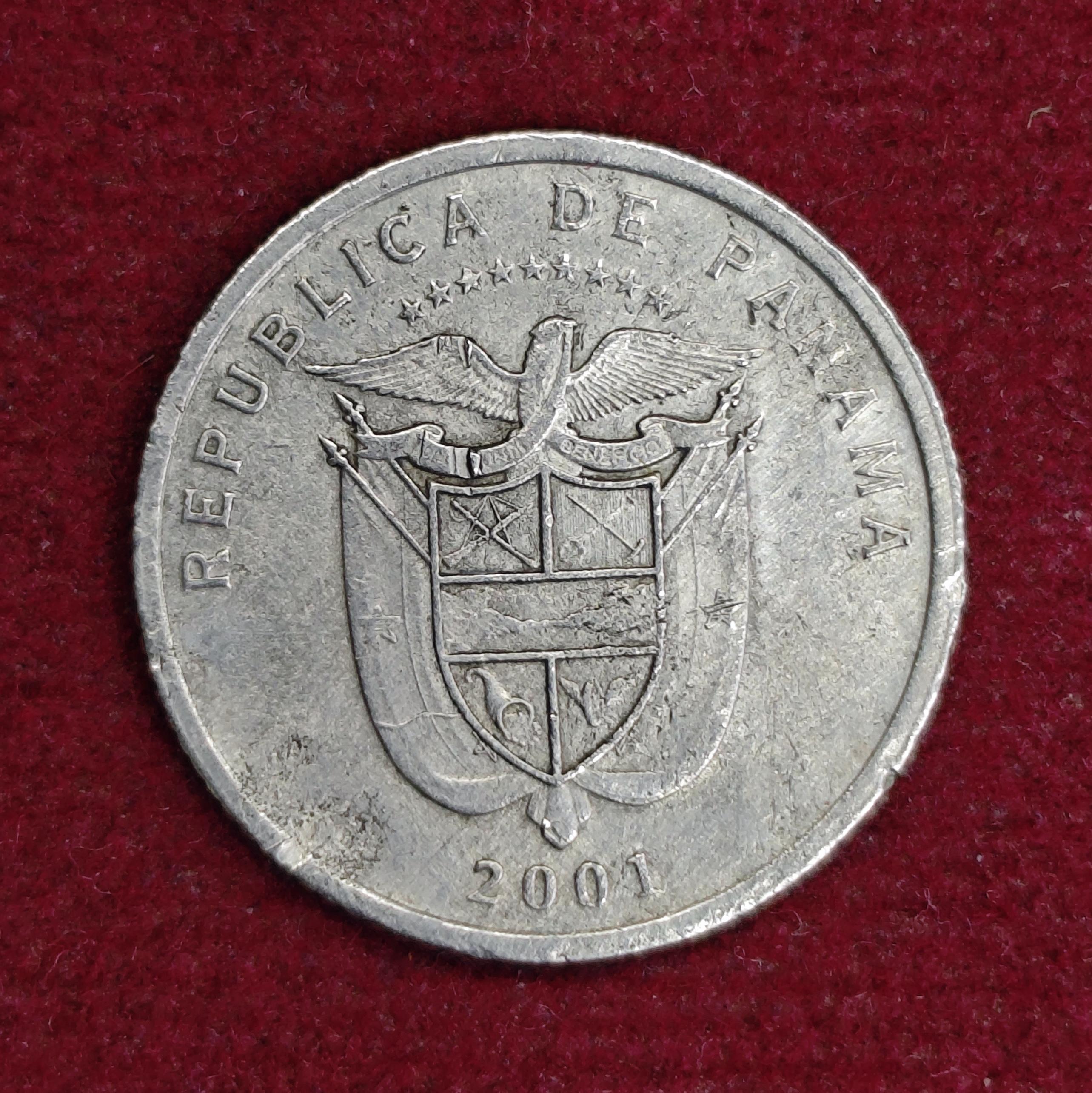 Panama 1/4 Balboa 2001 Coin