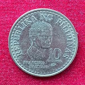 Philippines 10 Sentimos 1981 Coin