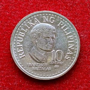 Philippines 10 Sentimos 1982 Coin