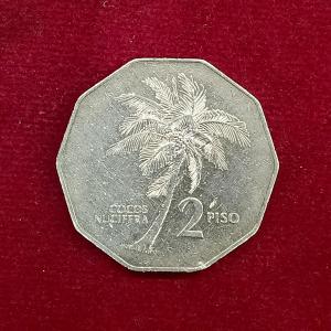 Philippines 2 Piso 1990 Coin