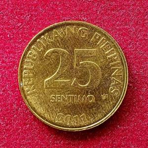 Philippines 25 Sentimo 2011 Coin