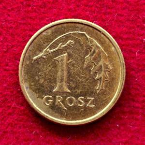 Poland 1 Grosz non-magnetic 2005 Coin