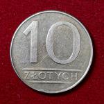 Poland 10 Zlotych 1987 Coin