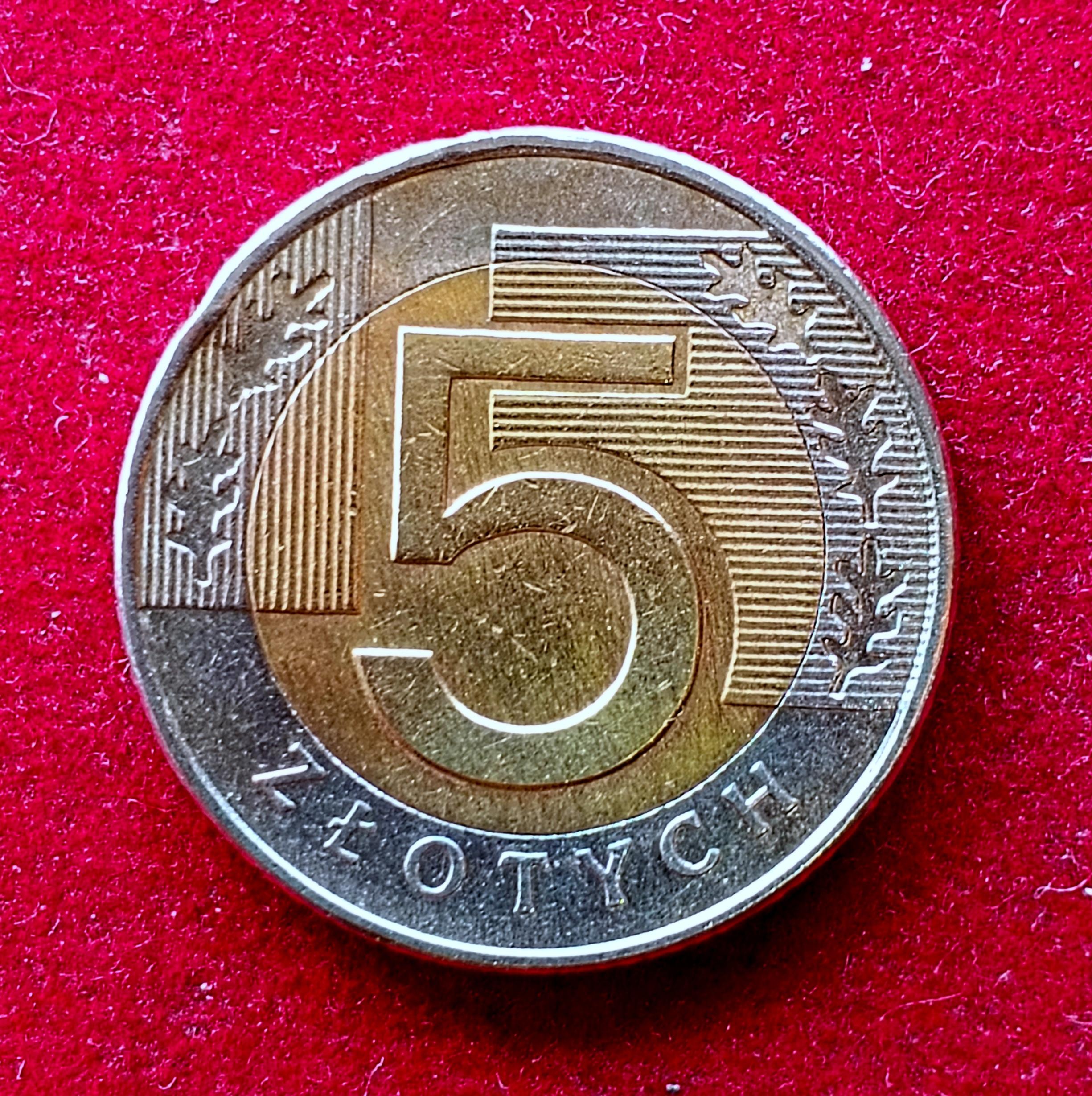 Poland 5 Zlotych 1994 Coin
