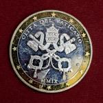 Pope John Paul II Commemorative Medallion – Vatican City Collectible Coin (1978 / 2009) (40mm)