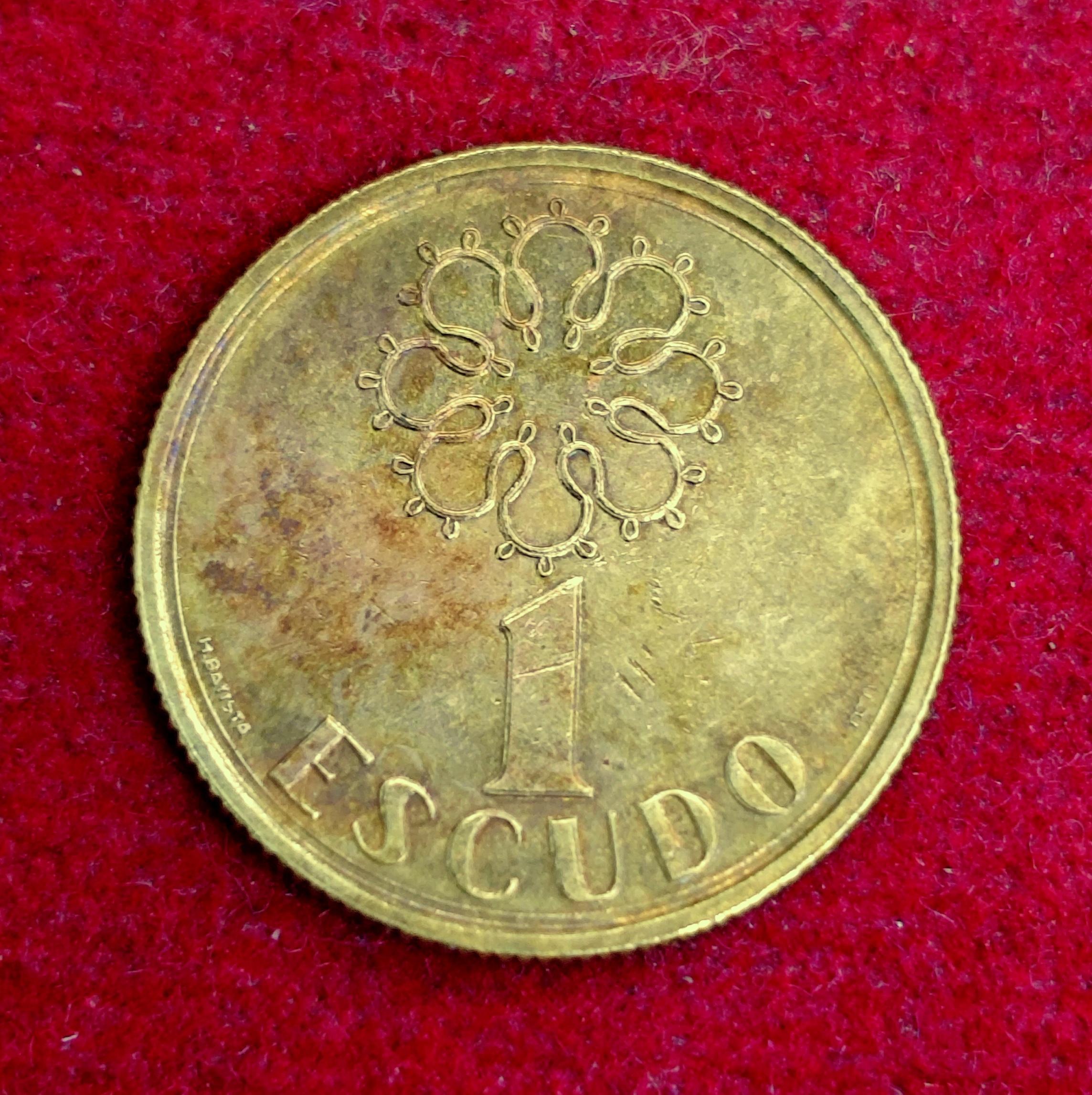 Portugal 1 Escudo 1990 Coin