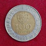 Portugal 100 Escudos 1998 Coin