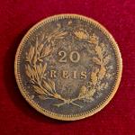 Portugal 20 Reis - Carlos I 1891 Coin