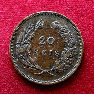 Portugal 20 Reis - Carlos I 1892 Coin