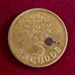 Portugal 5 Escudos 1993 Coin