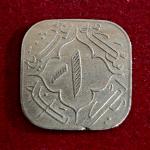 Princely state of Hyderabad 1 Anna - Mir Usman Ali Khan Coin