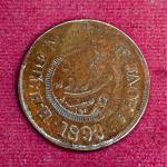 Princely state of Jaora 1 Paisa - Muhammad Ismail Khan 1893 Coin