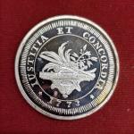 Republic of Venice “Justitia et Concordia 1773” Commemorative Medallion – Lion of St. Mark (40mm)