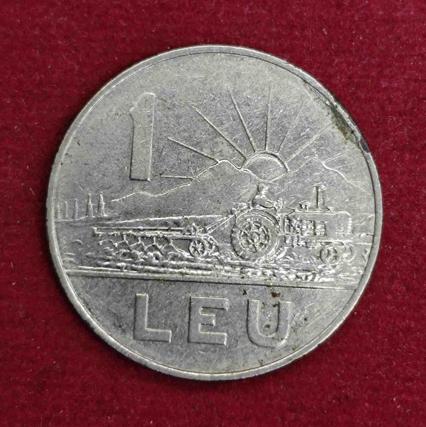 Romania 1 Leu 1966 Coin