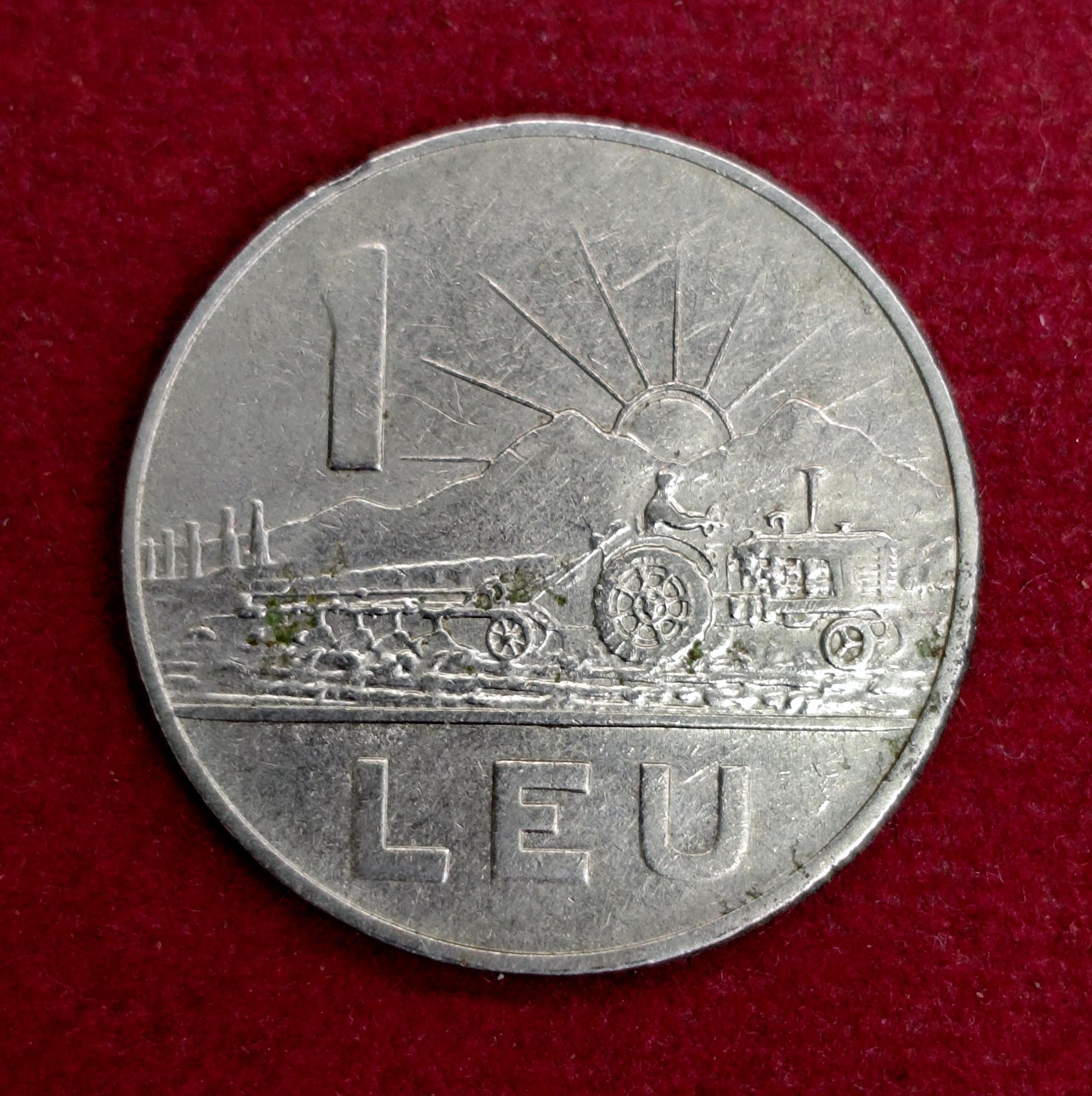 Romania 1 Leu 1966 Coin