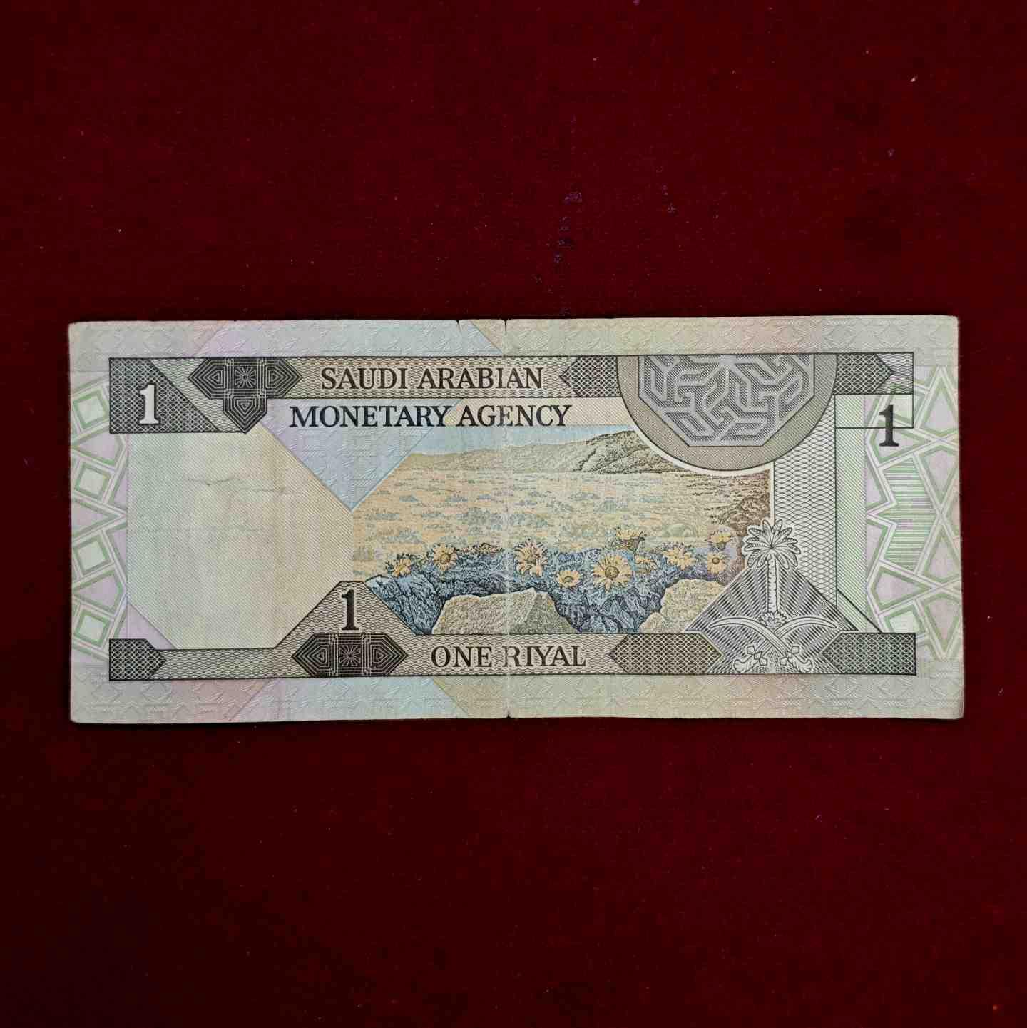 Saudi Arabia 1 Riyal Banknote