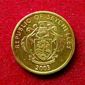 Seychelles 10 Cents 2003 Coin