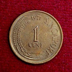 Singapore 1 Cent 1971 Coin