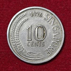 Singapore 10 Cents 1976 Coin