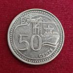 Singapore 50 Cents 2014 Coin