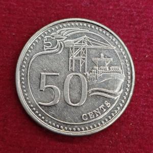 Singapore 50 Cents 2014 Coin