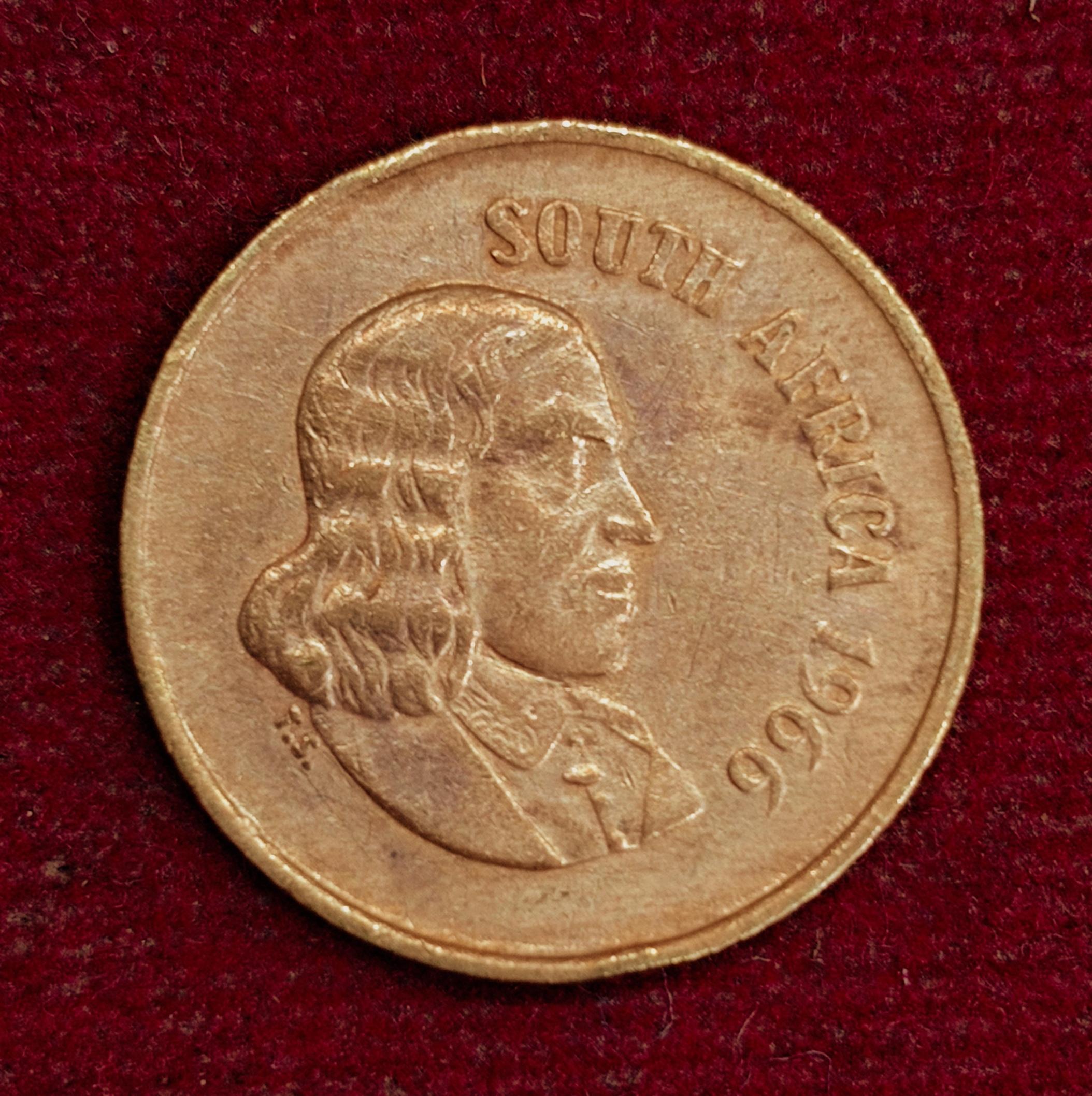 South Africa 1 Cent SUID-AFRIKA 1989 Coin