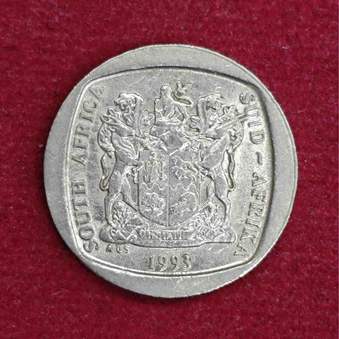 South Africa 1 Rand 1993 Coin