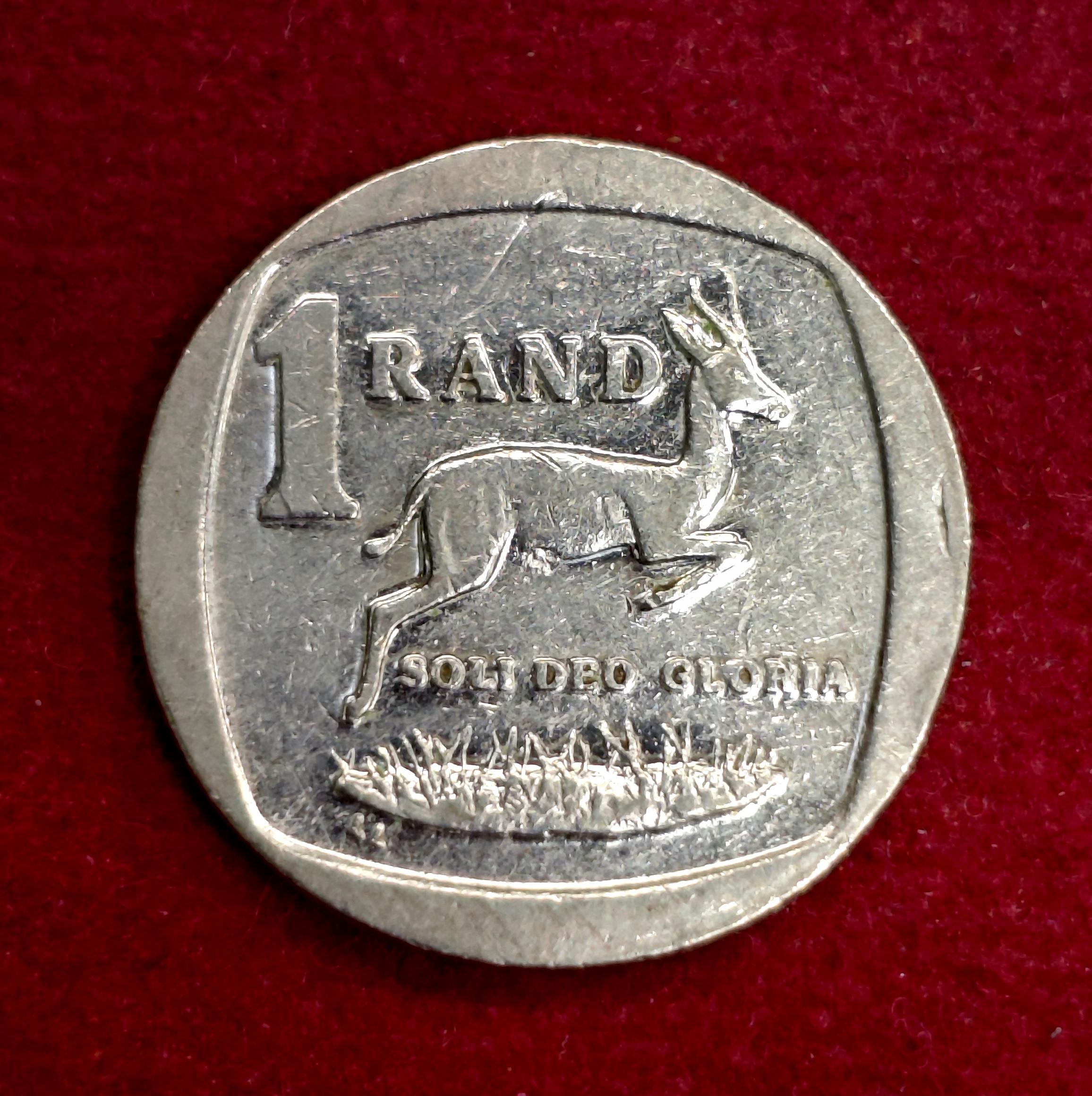 South Africa 1 Rand 2005 Coin