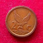 South Africa 2 Cents 1993 Coin