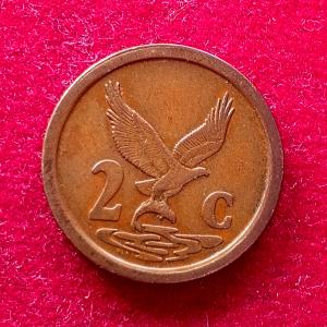 South Africa 2 Cents 1993 Coin