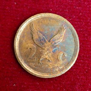 South Africa 2 Cents 1995 Coin