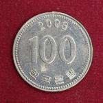South Korea 100 Won 2008 Coin
