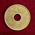 Spain 25 Pesetas Canary Islands 1994 Coin