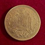 Spain 2.50 Pesetas – Francisco Franco 1953 Coin
