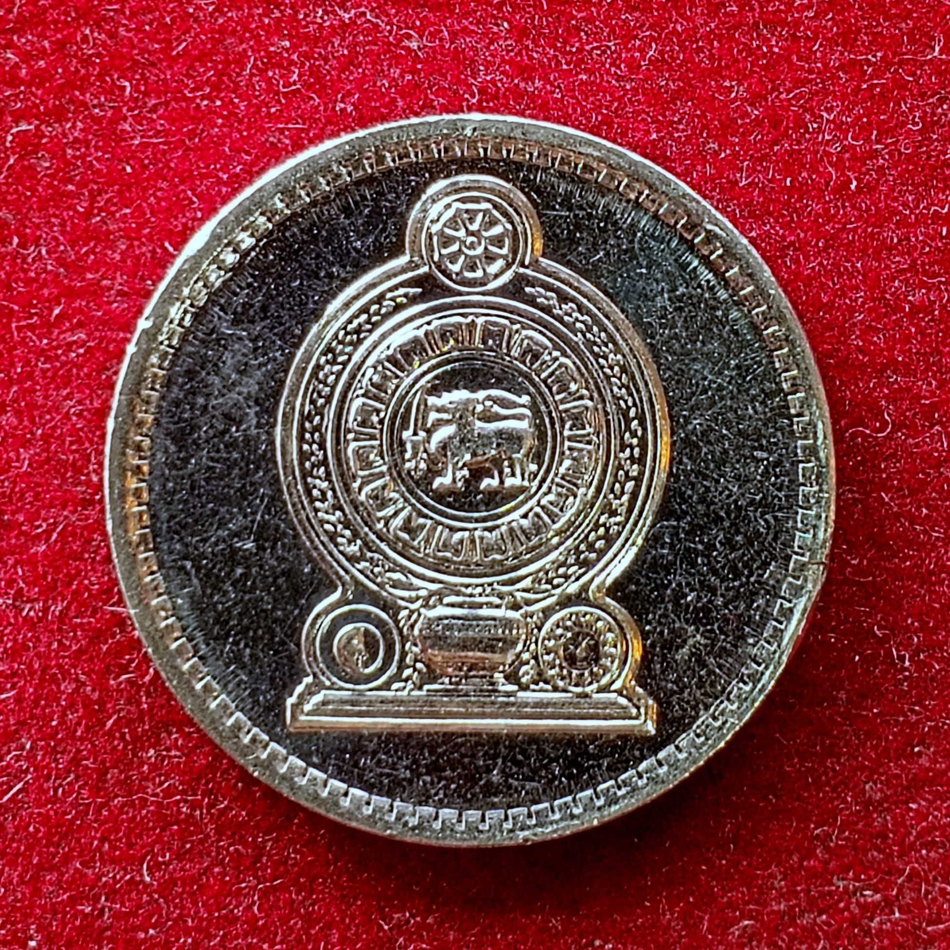 Sri Lanka 50 Cents 2001 Coin