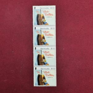Stamp : - Bermuda $1.10 – The Talbot Brothers of Bermuda, Vertical Strip of 4 Stamps