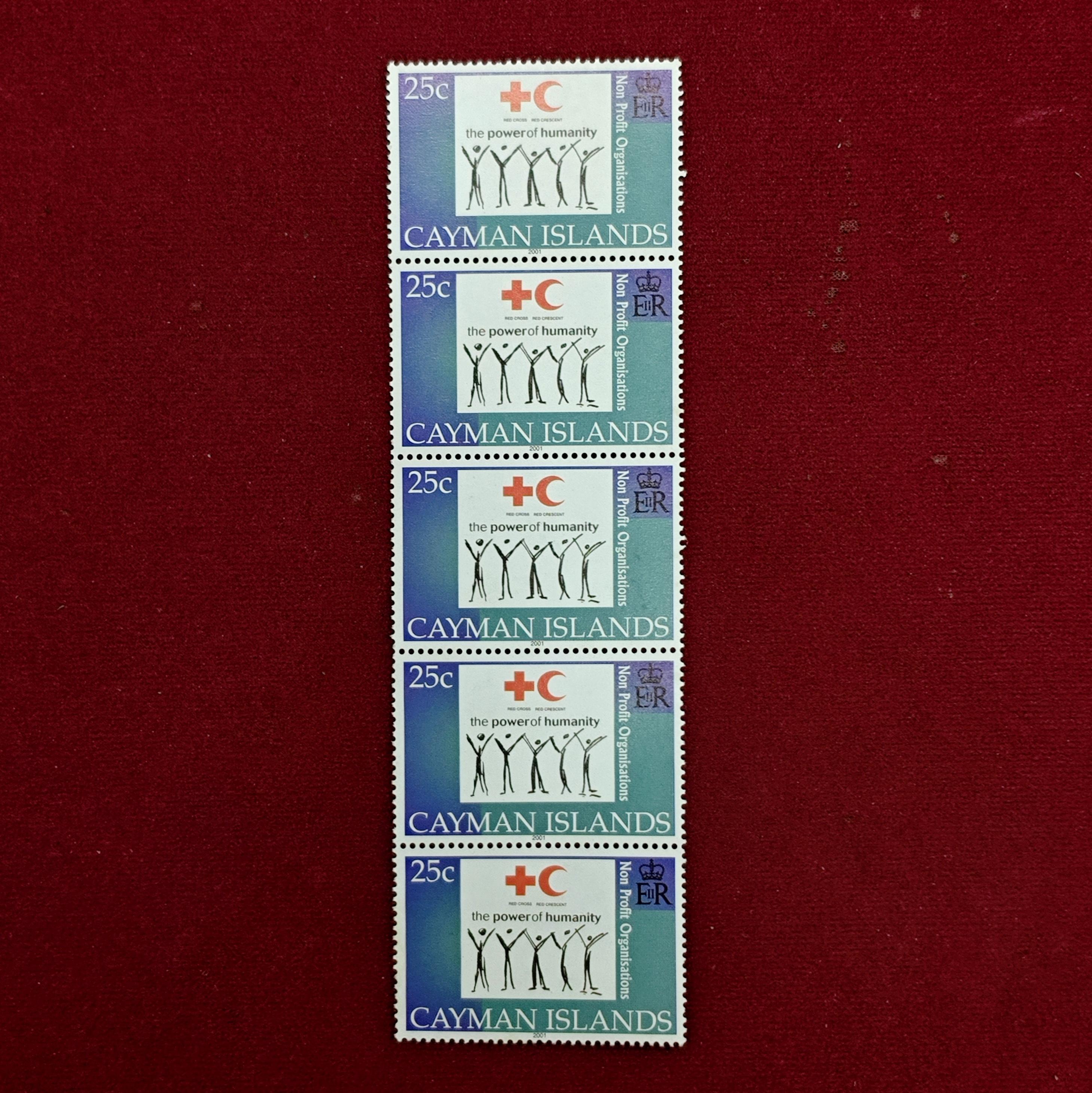 Stamp : - Cayman Islands The Power of Humanity Stamps (Block of 5)