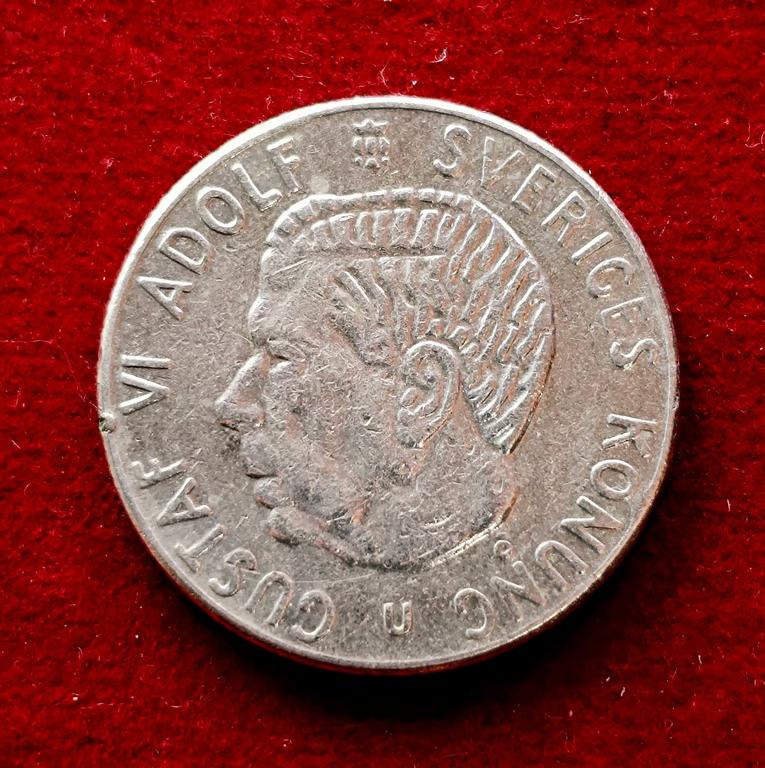 Sweden 1 Krona - Gustaf VI Adolf 1973 Coin