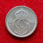 Sweden 10 Ore - Carl XVI Gustaf 1988 Coin