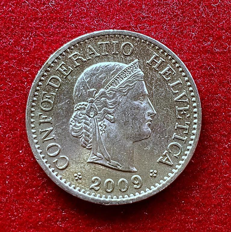 Switzerland 10 Rappen 2009 Coin