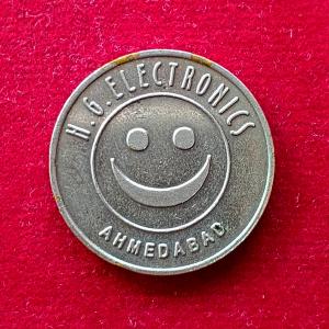Token :- H.G.Electronics Ahmadabad (Hully Gully Games ) Token